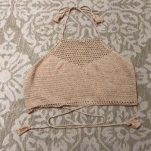 Crochet  halter top
